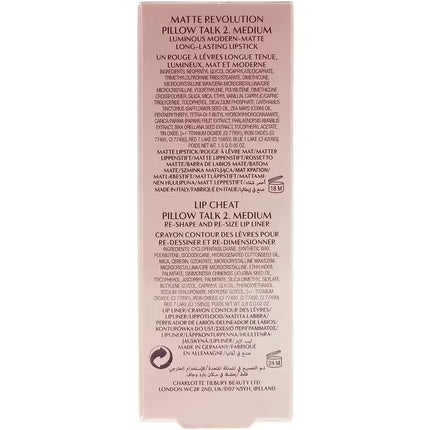 Charlotte Tilbury Mini Pillow Talk Lip Kit – Pillow Talk Medium