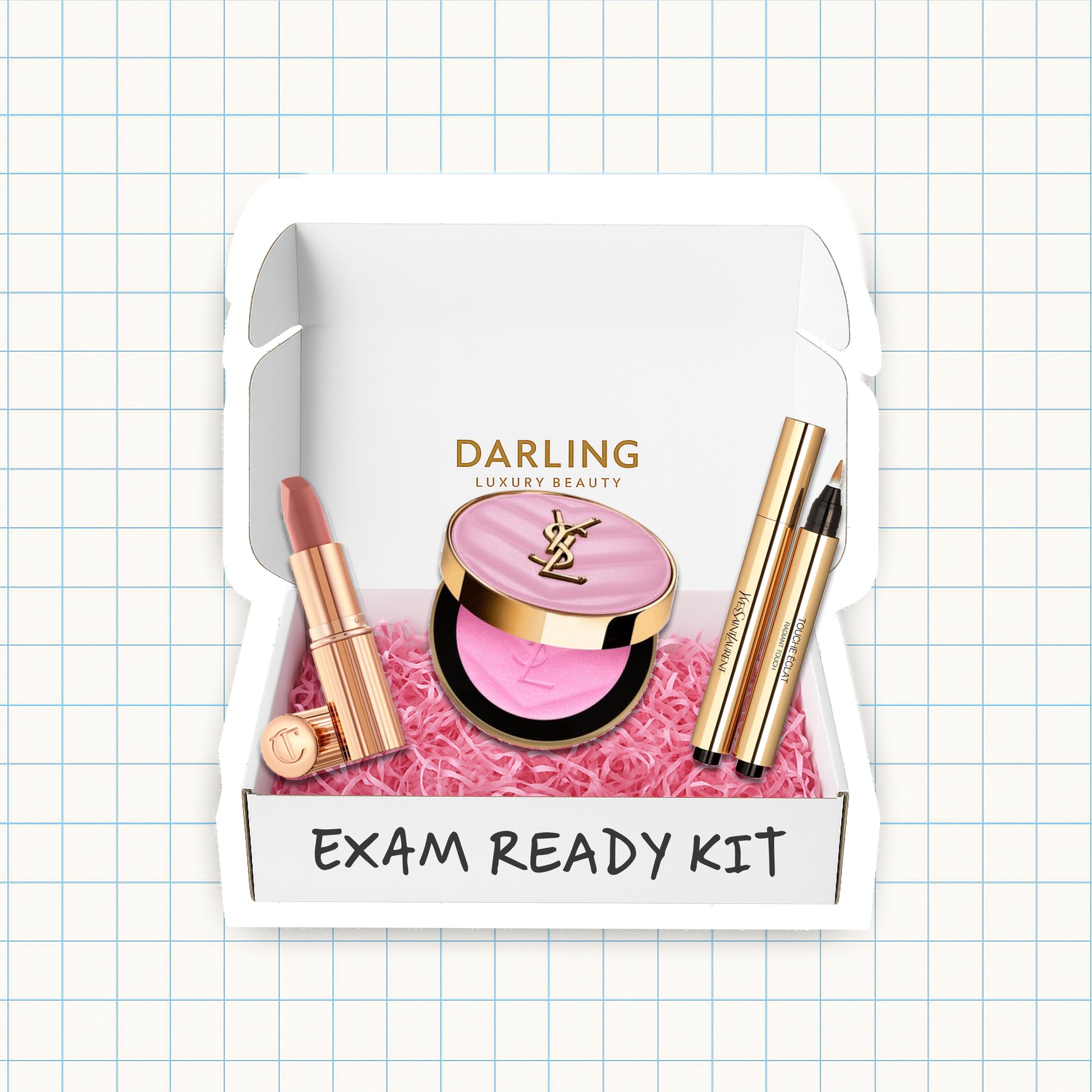 Exam Ready Kit - YSL & Charlotte Tilbury
