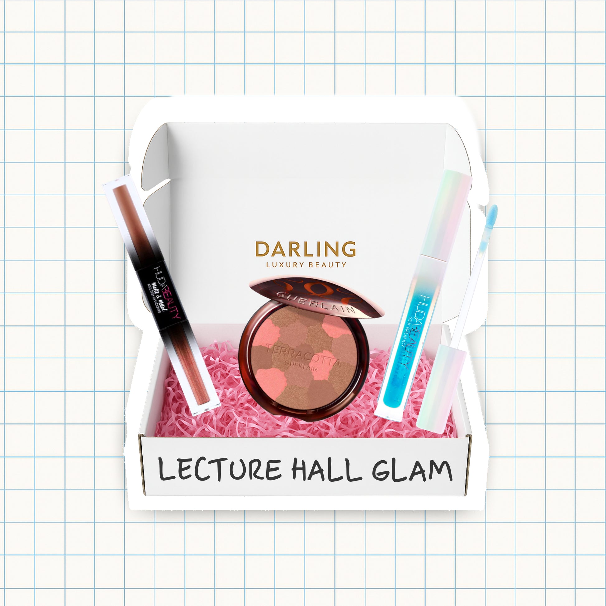 Lecture Hall Glam Kit - HUDA & Guerlain
