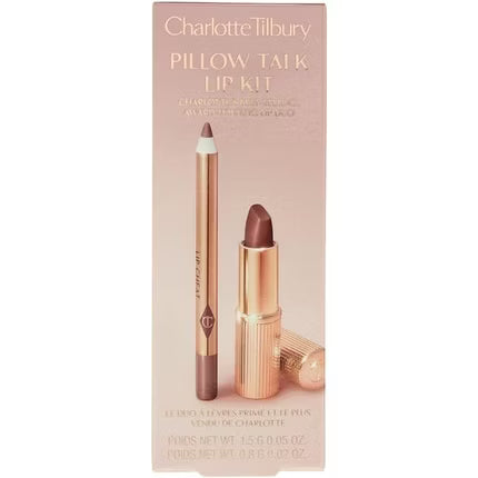 Набор для губ Charlotte Tilbury Mini Pillow Talk – Pillow Talk Medium