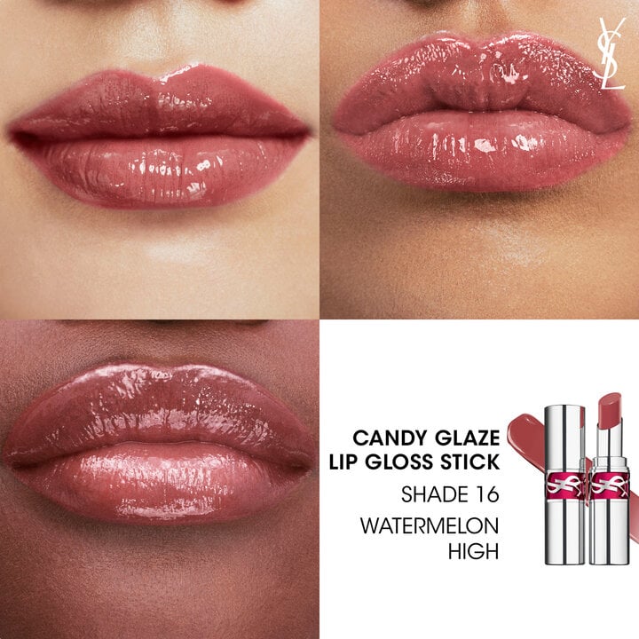 YSL Candy Glaze Блеск для губ – оттенок 16 Watermelon High