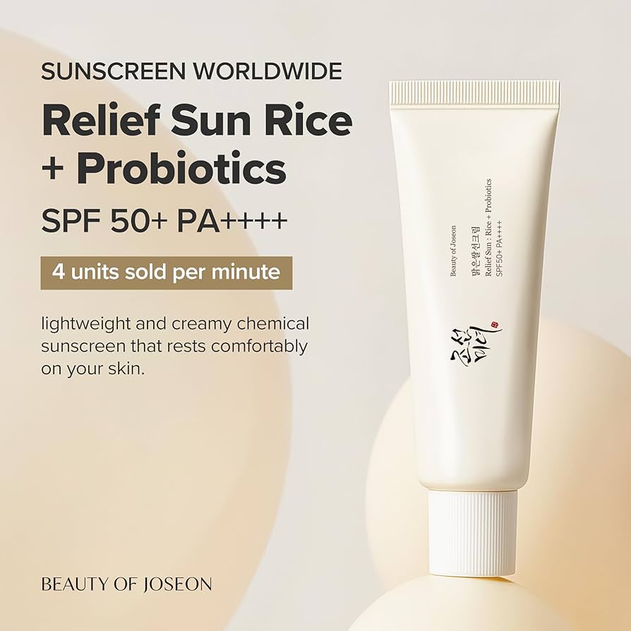 Beauty of Joseon Relief Sun Rice+Probiotics SPF50+ PA++++ 50ml