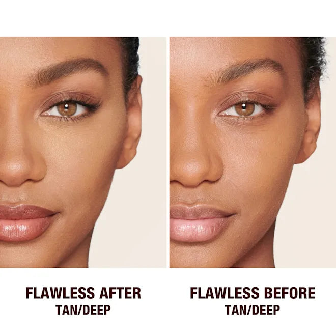 Charlotte Tilbury финиш с эффектом сияния Flawless Finish – бежевый/насыщенный (дорожный формат) 