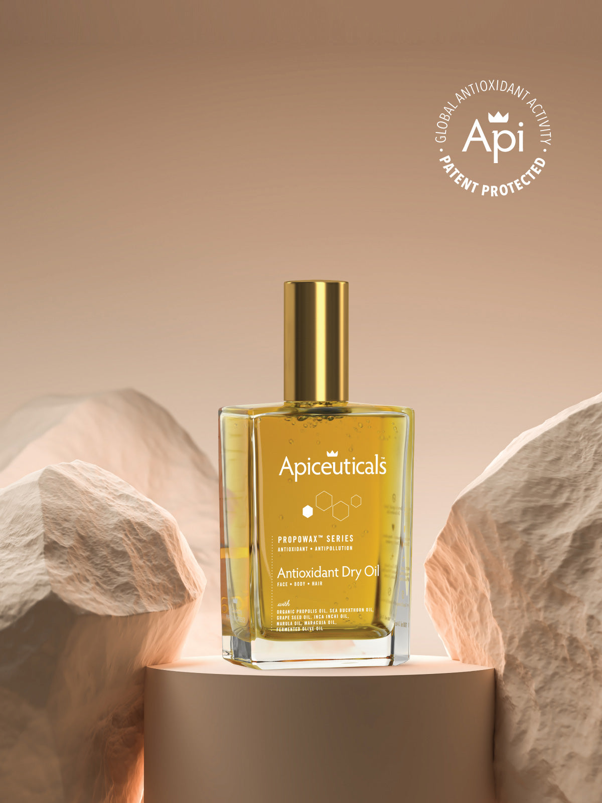 Антиоксидантное сухое масло Apiceuticals PROPOWAX™