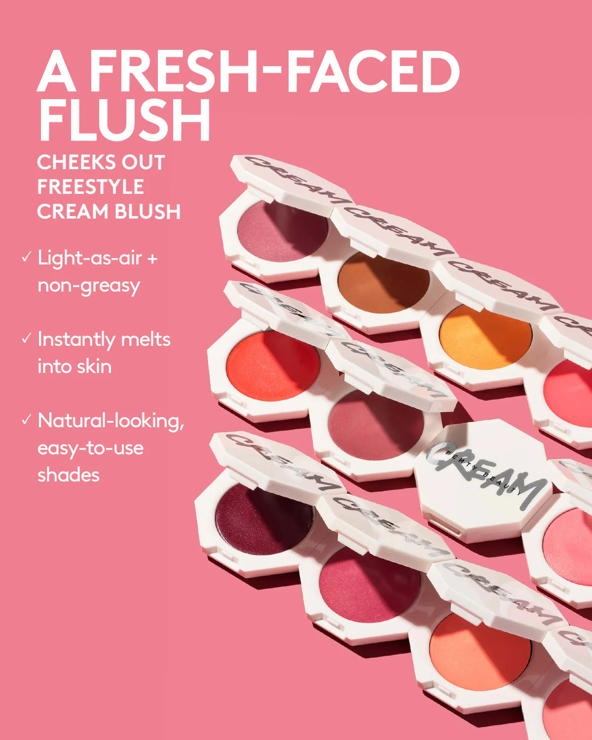 Кремовые румяна Fenty Beauty Cheeks Out Freestyle – Crush on Cupid