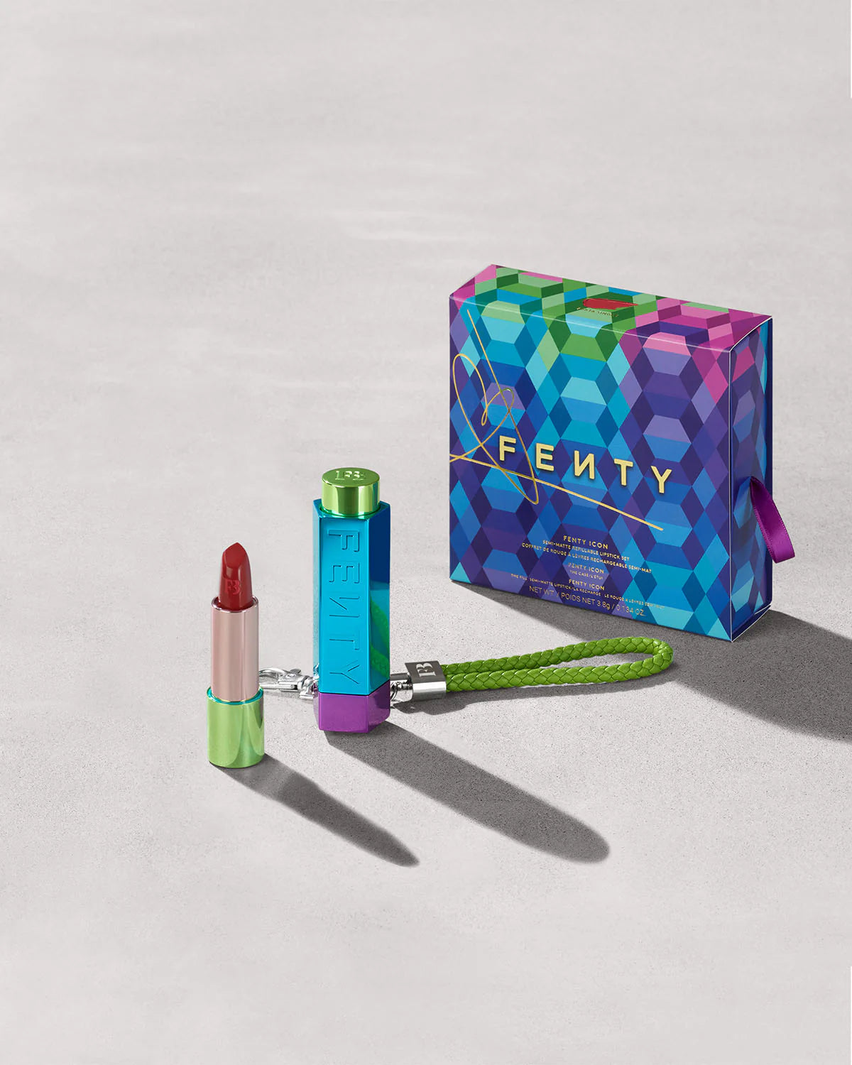 Набор Fenty Icon – Sorta Single с сменной полуматовой помадой