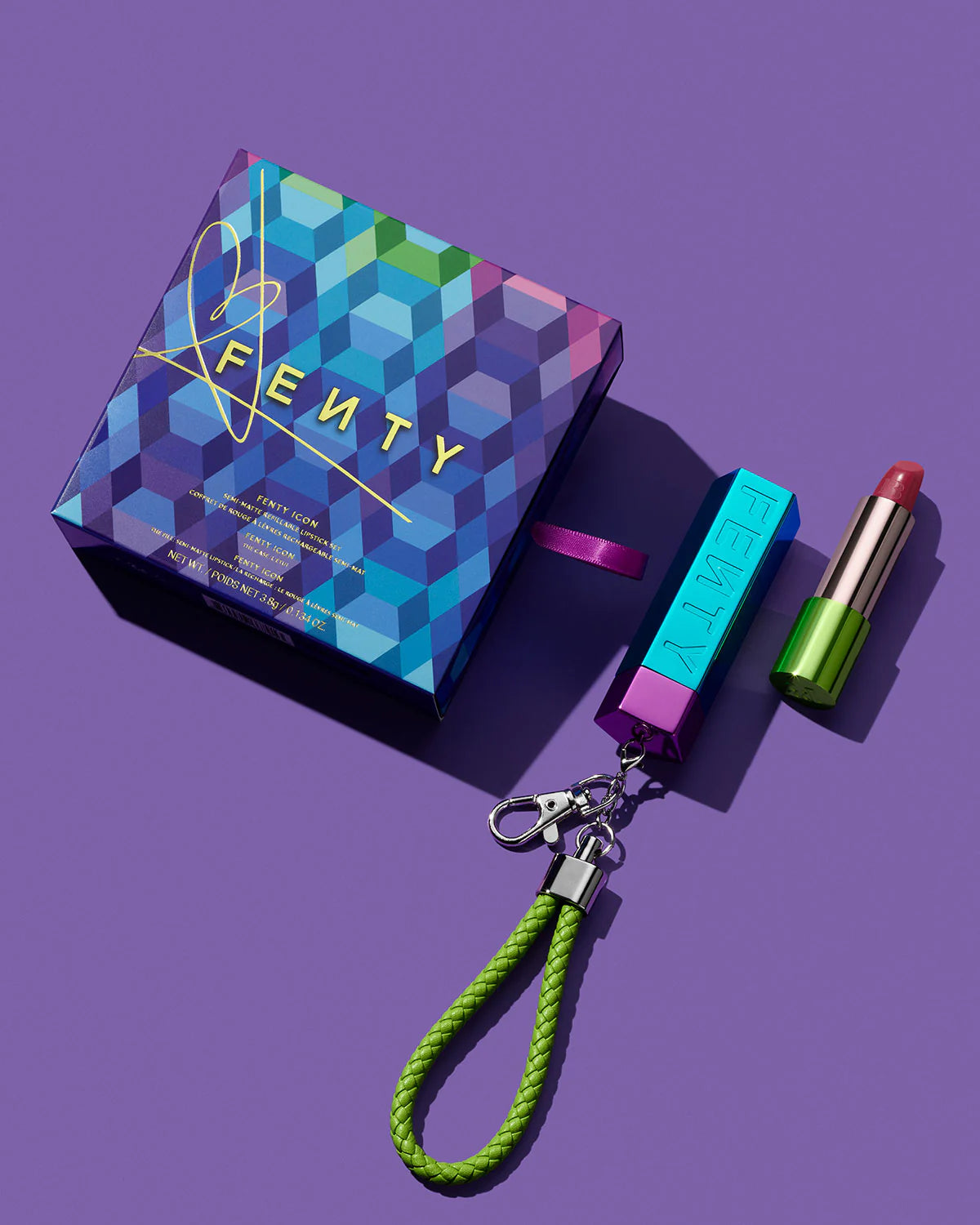 Набор Fenty Icon – Sorta Single с сменной полуматовой помадой