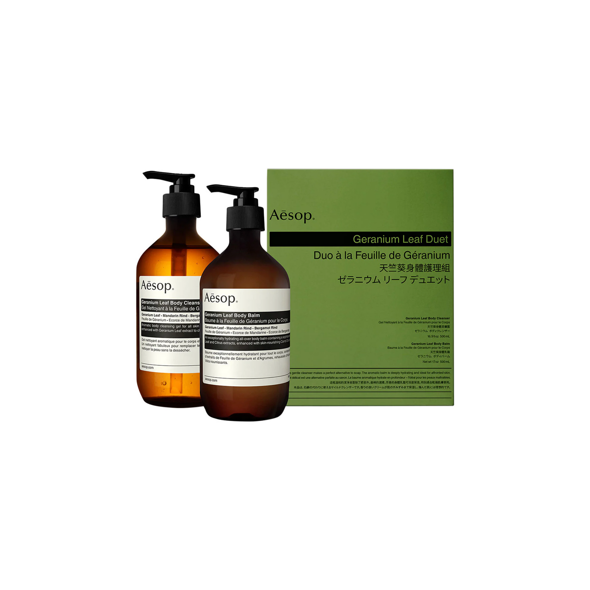 Aesop Geranium Leaf Duet – Latvia & Baltics – Darling Luxury Beauty