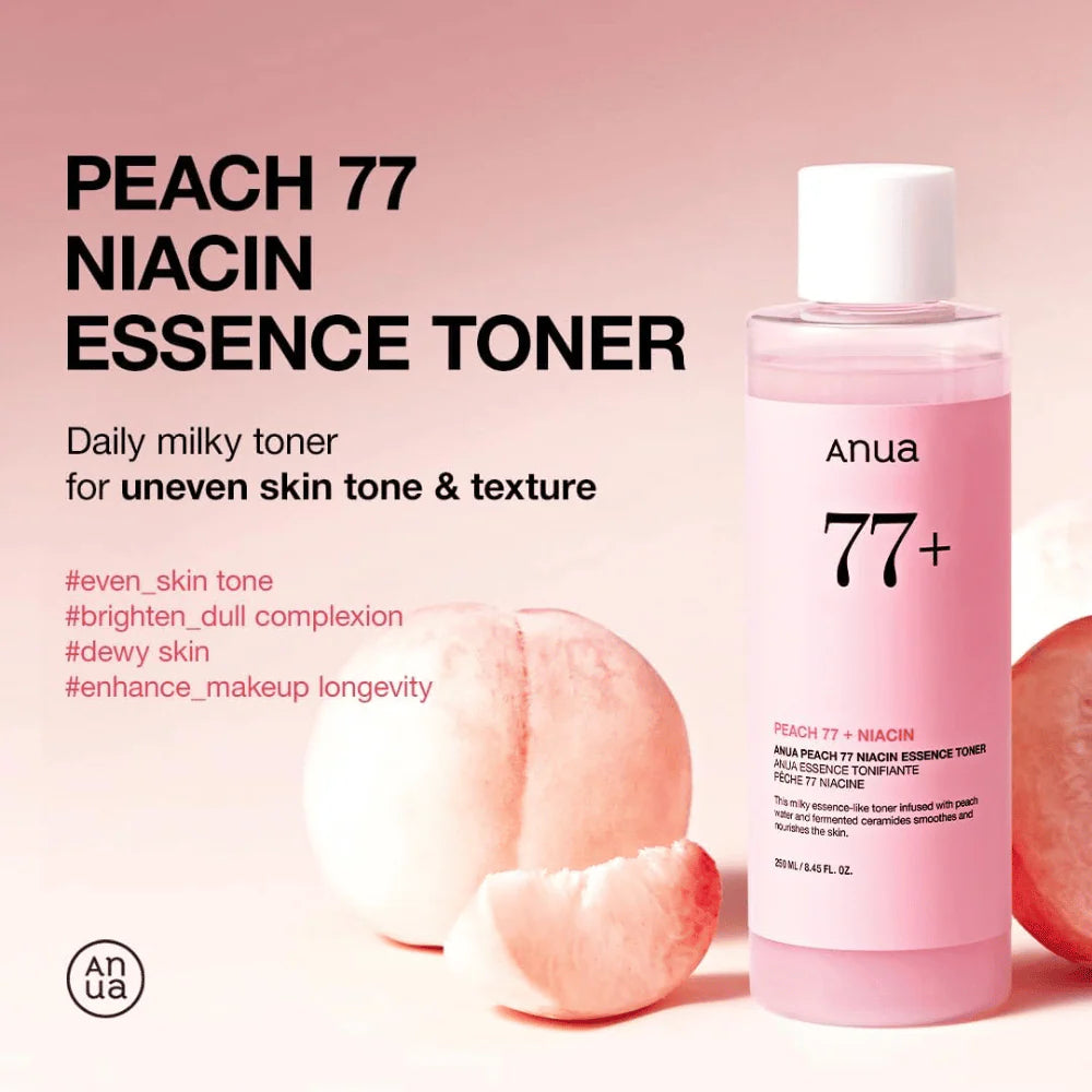 Anua Peach 77 Niacin Essence Toner – 250 ml