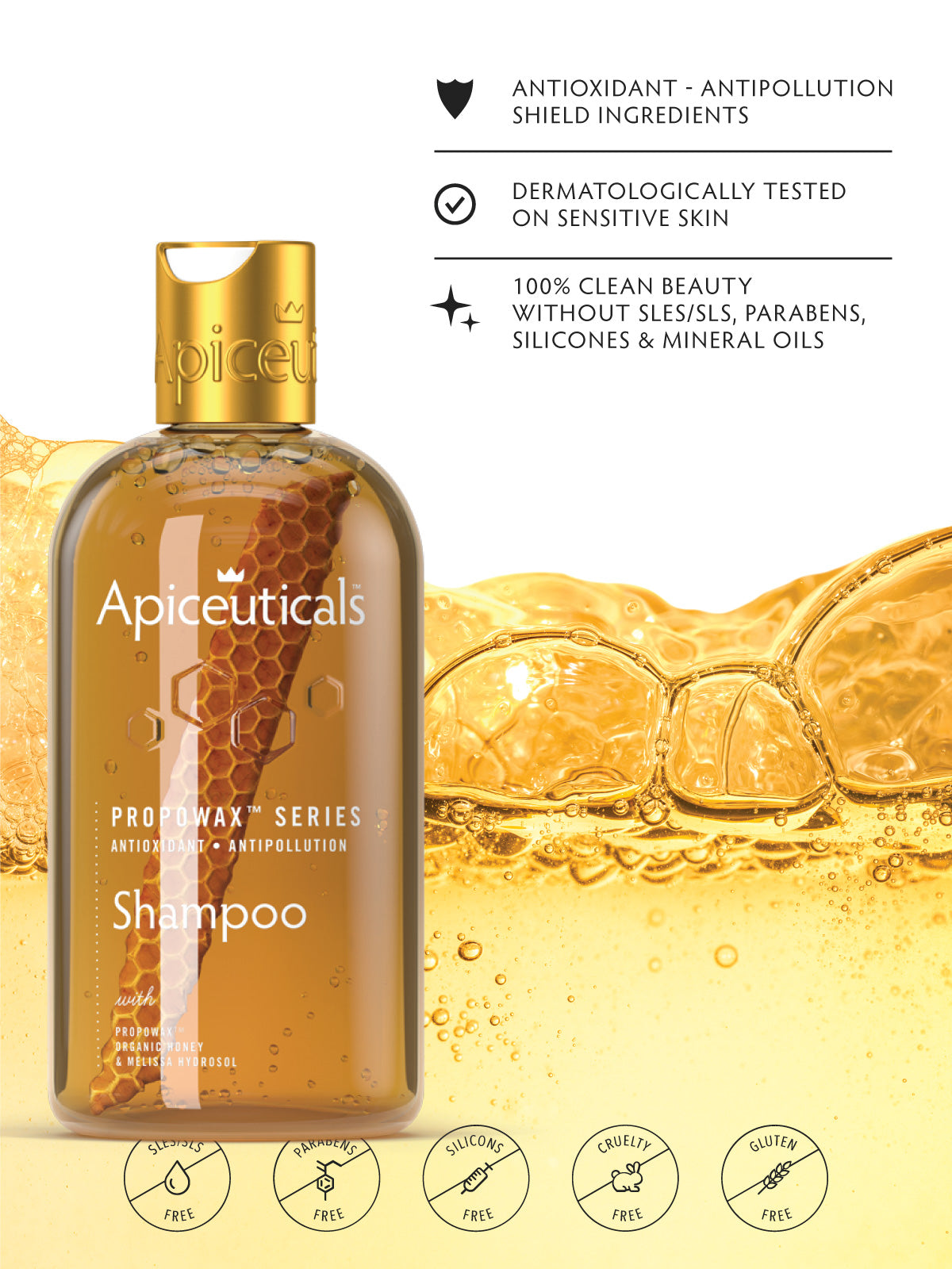 Антиоксидантный шампунь Apiceuticals PROPOWAX™