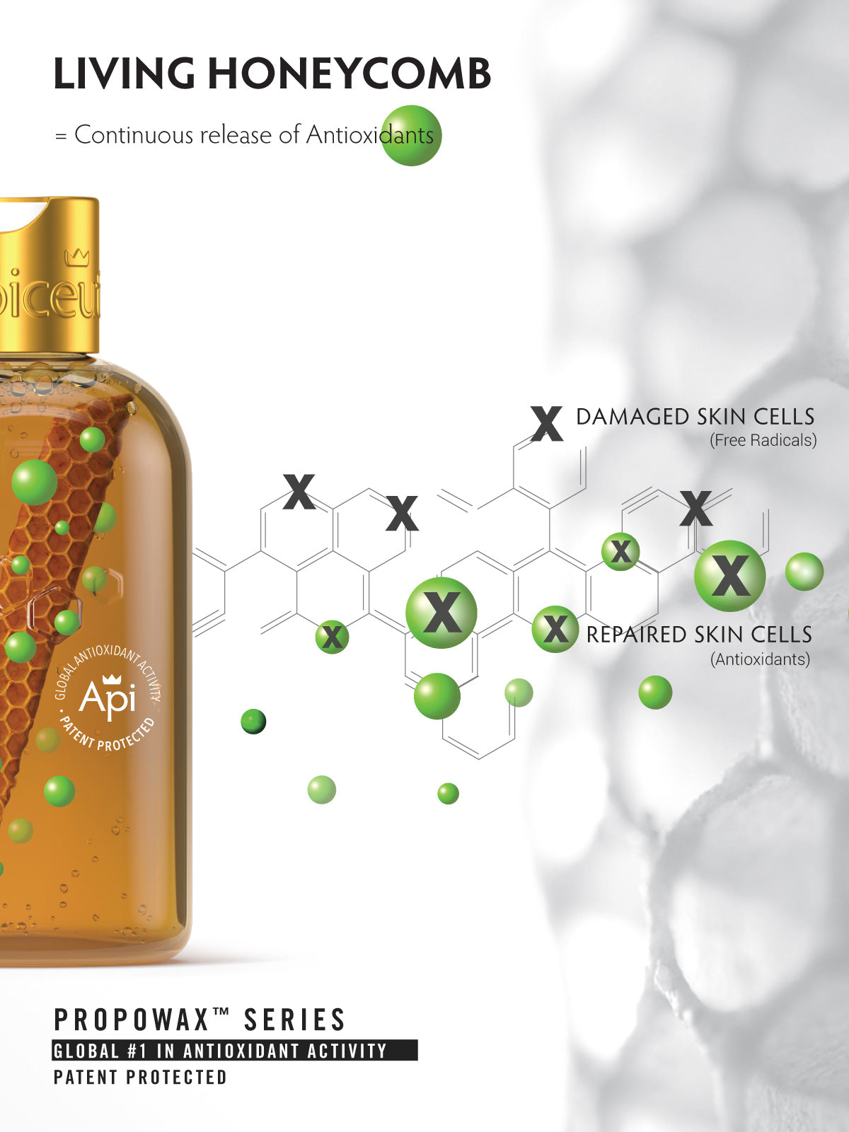 Антиоксидантный шампунь Apiceuticals PROPOWAX™