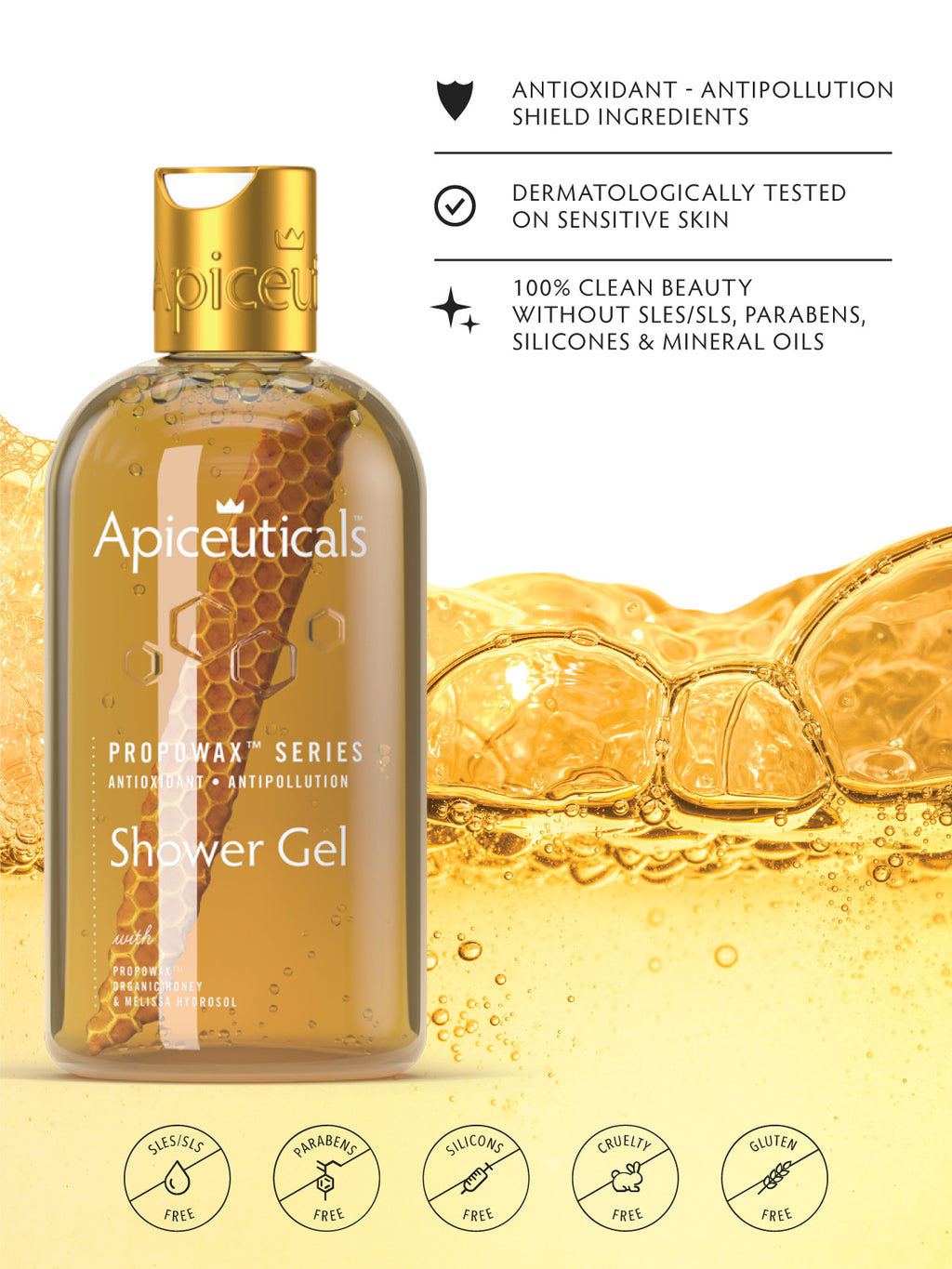 Антиоксидантный гель для душа Apiceuticals PROPOWAX™