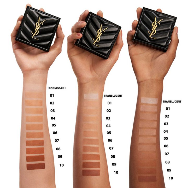 Пудра YSL All Hours Hyper Finish – оттенок 02