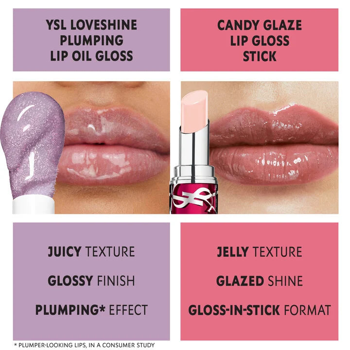 YSL Loveshine Plumping Lip Oil Gloss – 44 Nude Lavallière