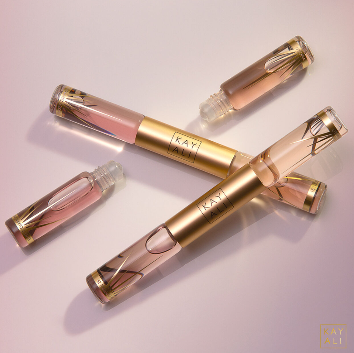 Kayali Eau de Parfum Rollerball Duo – аромат Sweet Diamond Pink Pepper 25 и Utopia Vanilla Coco 21