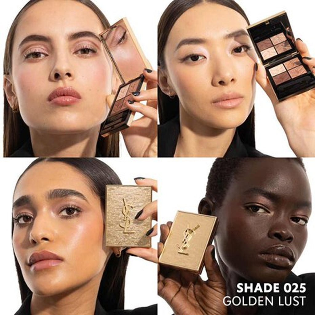 YSL Couture Mini Clutch Eyeshadow Palette 025 Golden Lust