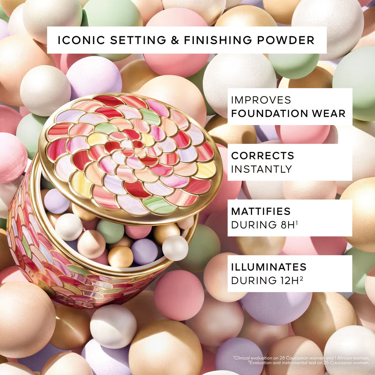 Guerlain Météorites Setting &amp; Finishing Pearls – 01 Pearly White