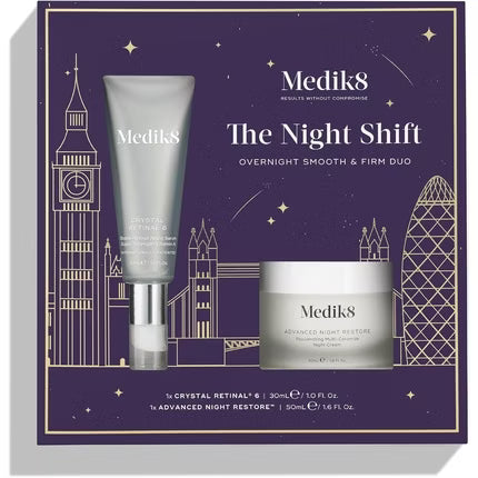 Medik8 The Night Shift Crystal Retinal 6 30 мл и Advanced Night Restore 50 мл