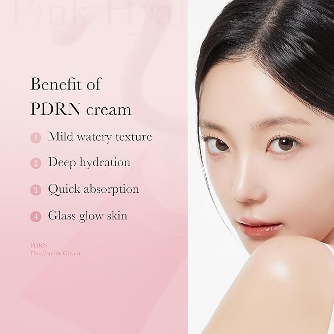 Medicube PDRN Pink Hyaluronic Moisturizing Cream - key ingredients