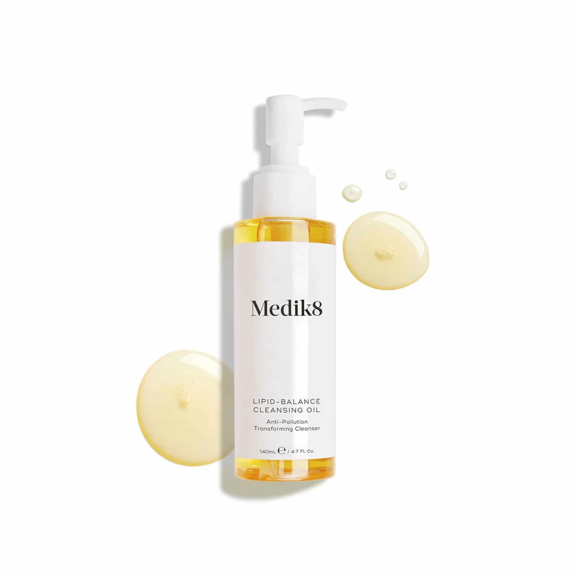 Medik8 lip-balance cleansing oil bottle on a white background Medik8 Lipid Balance Cleansing Oil 140ml