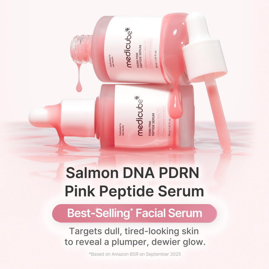 Medicube PDRN Pink Peptide Serum - key ingredients