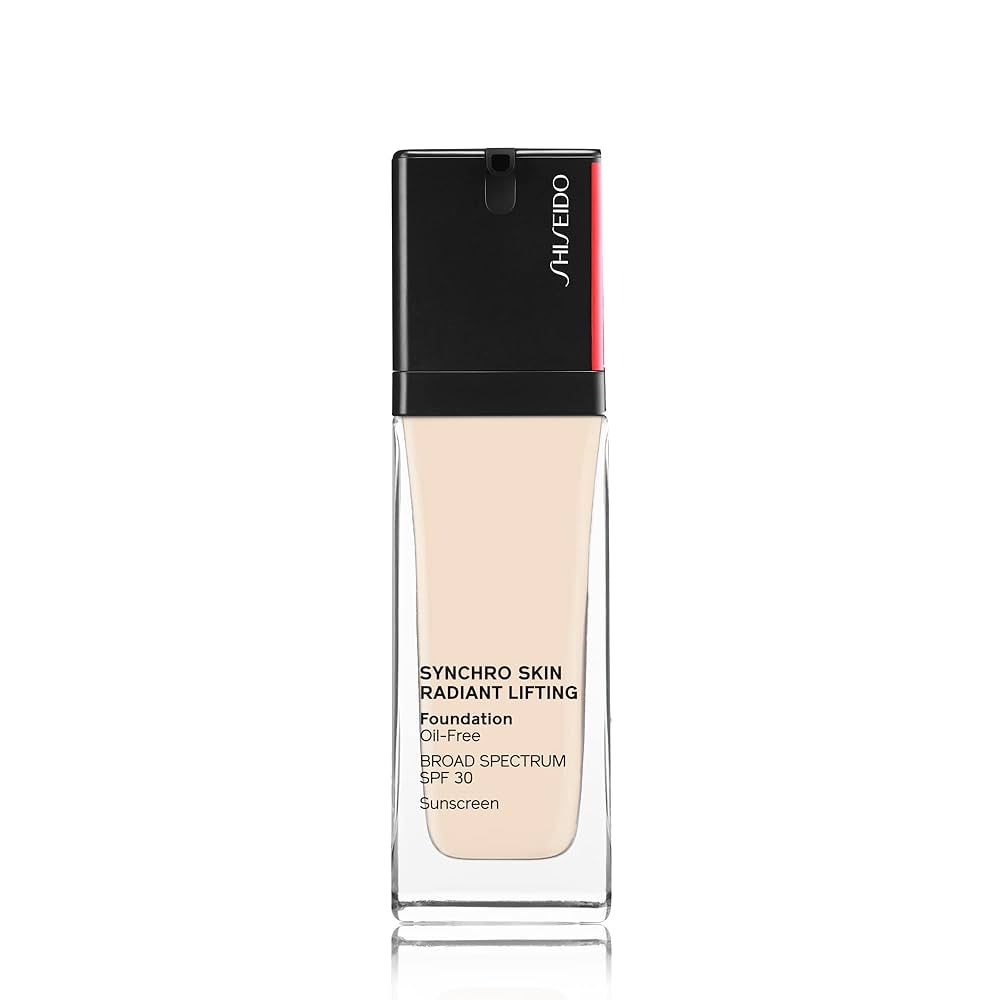 Shiseido, Synchro Skin Radiant Lifting, Liquid Foundation, 110 Alabaster, SPF 30, 30 ml