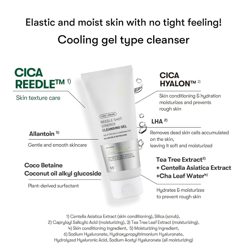 VT COSMETICS Reedle Shot Cleanser